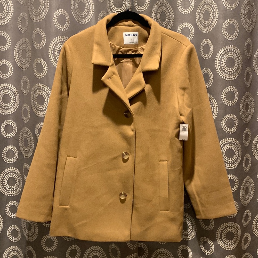 Camel Women’s Dress Coat NWT